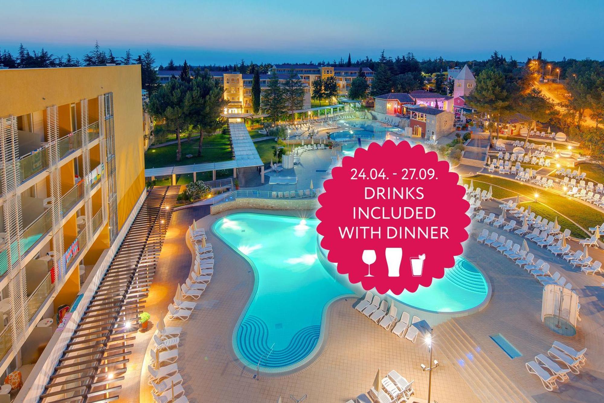 Hotel Garden Istra Plava Laguna Умаг Экстерьер фото